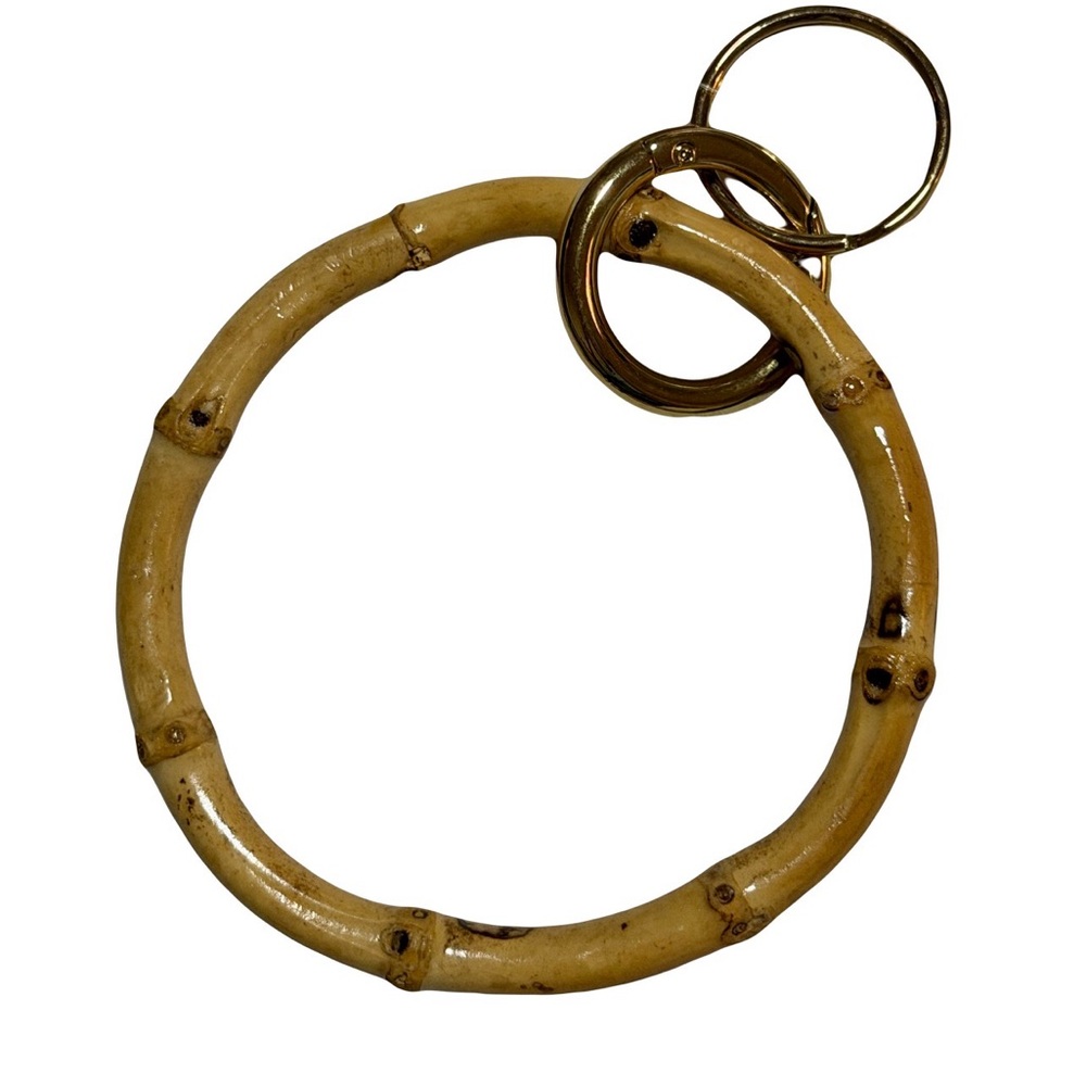 Bamboo Style Key Ring Bracelet B8